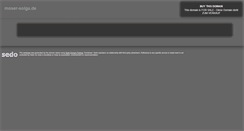 Desktop Screenshot of moser-solga.de