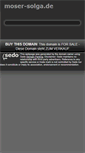 Mobile Screenshot of moser-solga.de